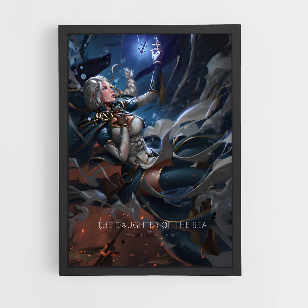 Poster Jaina la Sage – affiche World of Warcraft (vue 2)